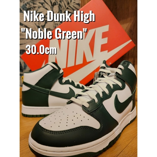 NIKE ダンクハイ Noble green