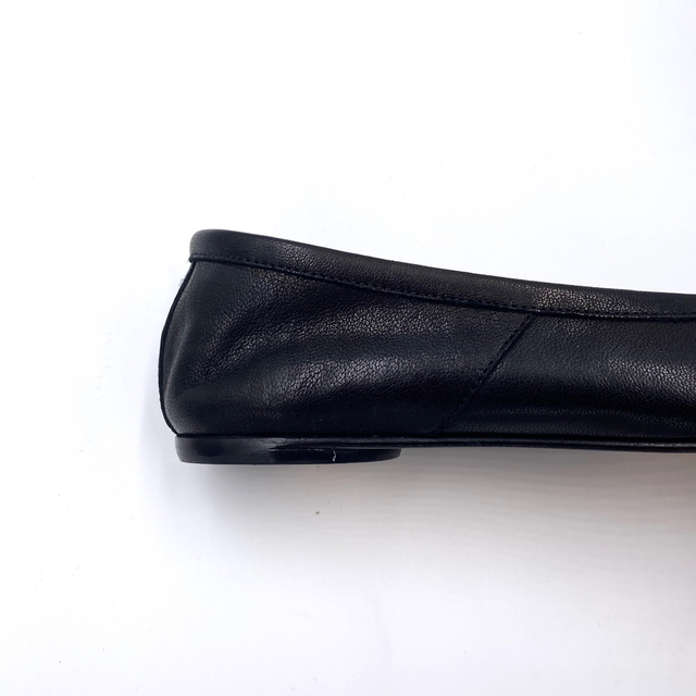 35 Maison Margiela 足袋バレエ パンプス ブラック TABI 35 Maison Margiela 足袋バレエ パンプス ブラック TABI