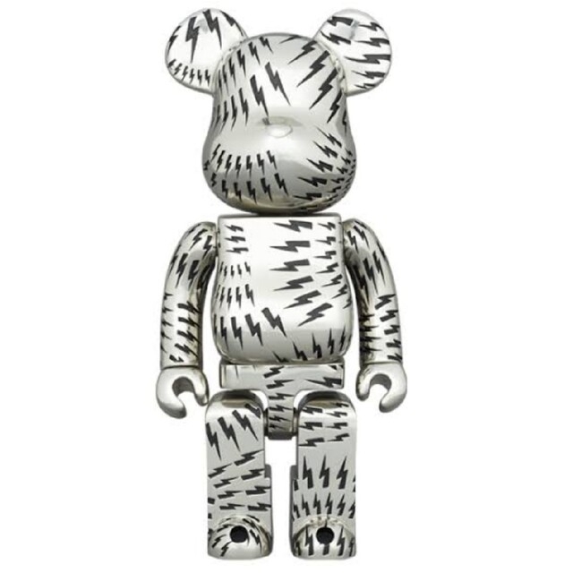 MEDICOM TOY(メディコムトイ)のNeil Barrett x Royal Selangor BE@RBRICK ハンドメイドのおもちゃ(フィギュア)の商品写真