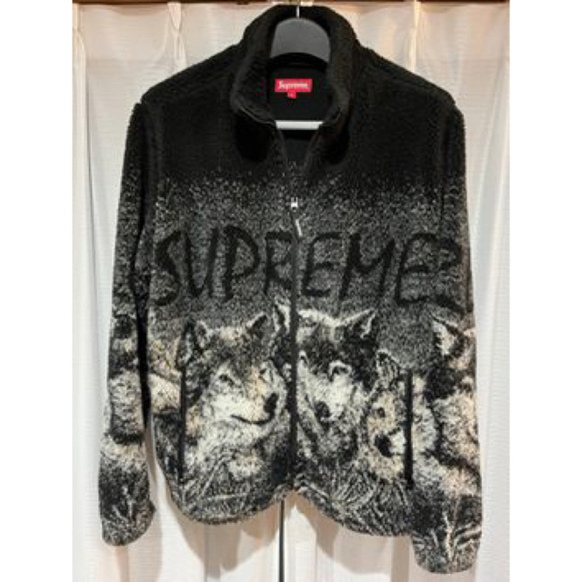 supreme Wolf fleece jacket シュプリーム L ウルフ 【限定価格セール