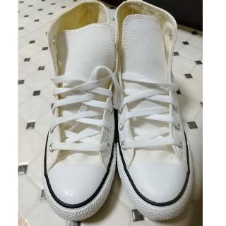 コンバース(CONVERSE)のコンバース　ハイカットスニーカー　ホワイト(スニーカー)