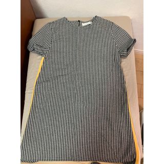 ザラキッズ(ZARA KIDS)のZARA KIDS Aライン　ワンピース　千鳥格子　150㎝(ワンピース)