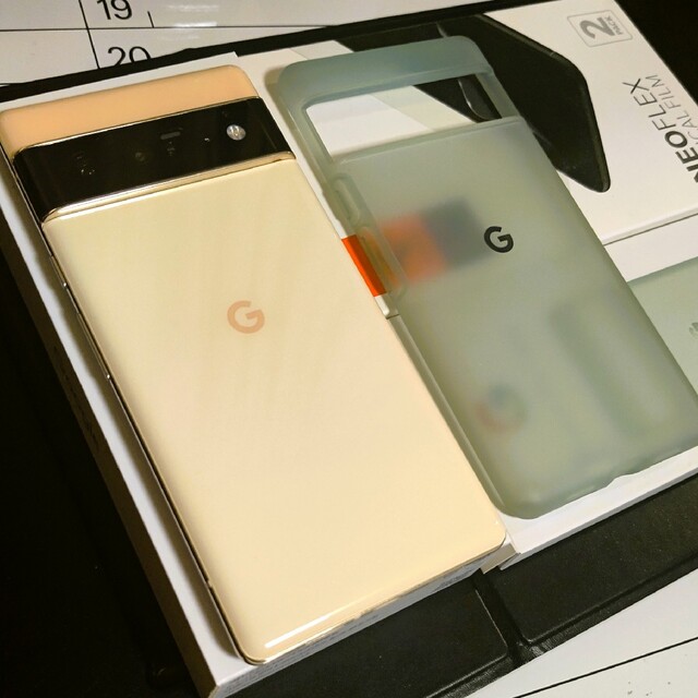 Google store 版 pixel6 pro SIMフリー 美品 値下げスマートフォン/携帯電話