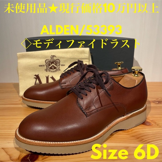 ALDEN モディファイドラスト P-TOE BLK CALF オールデン