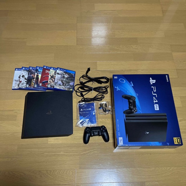 SONY PlayStation4 Pro ソフト7本セット