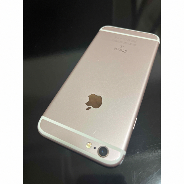 iPhone(アイフォーン)のiPhone6S 64GB 中古 RoseGold スマホ/家電/カメラのスマートフォン/携帯電話(スマートフォン本体)の商品写真