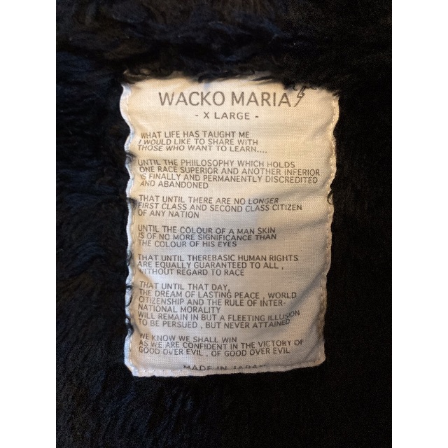 WACKO MARIA(ワコマリア)のWACKO MARIA／ジップパーカー メンズのトップス(パーカー)の商品写真