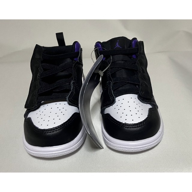 NIKE(ナイキ)のNike TD Air Jordan 1 Mid "Black/Court キッズ/ベビー/マタニティのベビー靴/シューズ(~14cm)(スニーカー)の商品写真