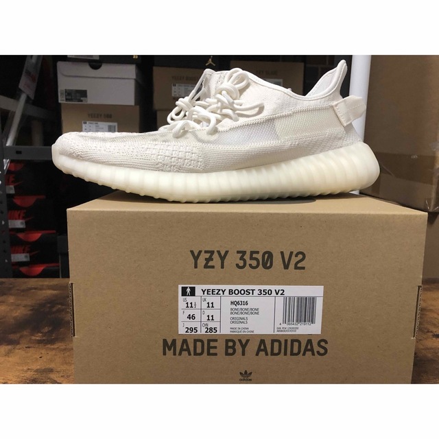 yeezy adidas boost 350v2 bone 29.5cm