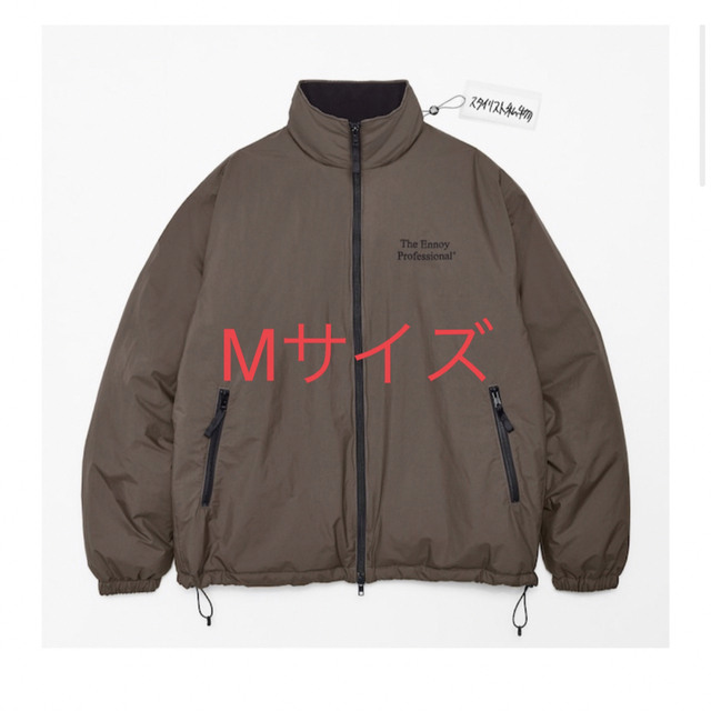 エンノイとスタイリスト私物 NYLON PADDED JACKET Mナイロンジャケット