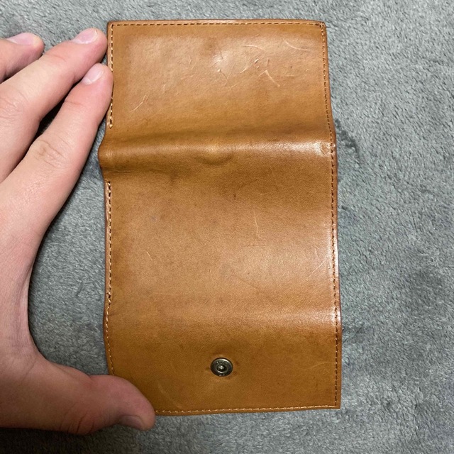 m+(エムピウ)のストラッチョスペリオーレ コニャック メンズのファッション小物(折り財布)の商品写真