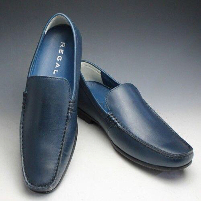 新品未使用 REGAL 56HR ネイビー 26.5㎝ 【高価値】 stockshoes.co