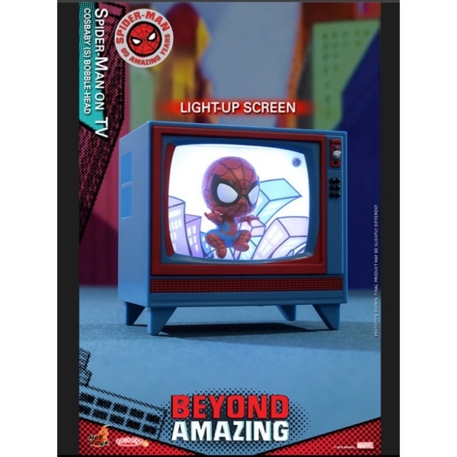 新品 ホットトイズ コスベイビー マーベル コミック スパイダーマン TV