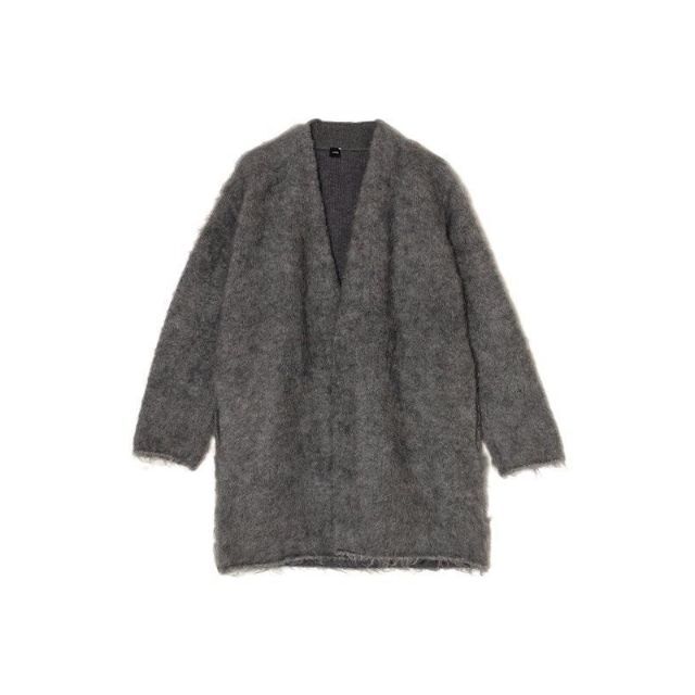 ATON(エイトン)の特売 ATON MOHAIR SHAGGY OVERSIZED CARDIGAN レディースのトップス(カーディガン)の商品写真