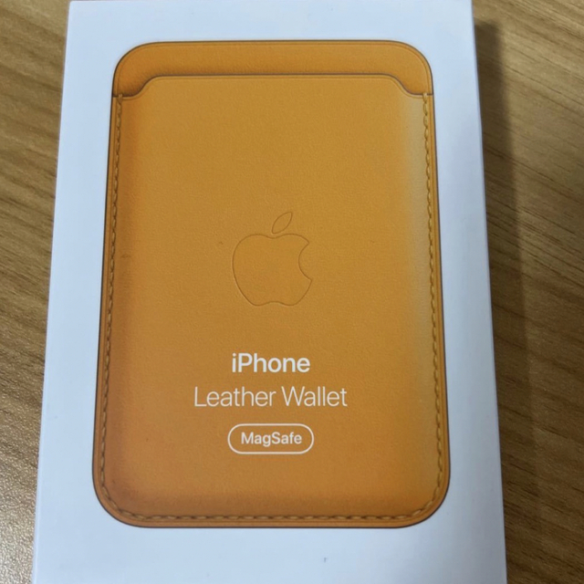 【新品】Apple純正品 MagSafe対応 iPhone レザーウォレット