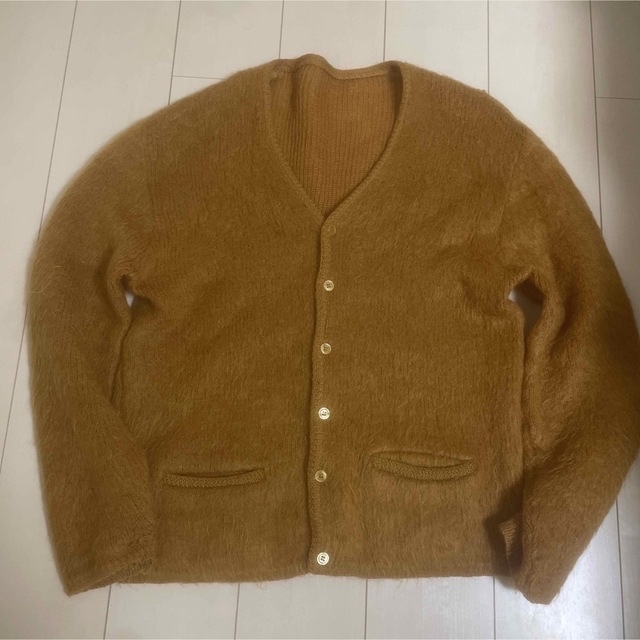 激レア 60s vintage mohair cardigan モヘア ゴールド | www