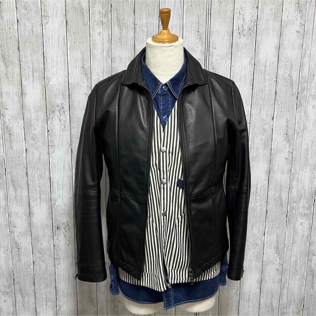 EPOCA UOMO - 美品!EPOCA UOMO ラムレザージャケット! の通販 by