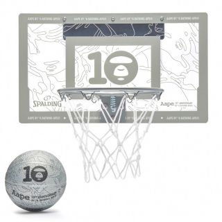 AAPE BY A BATHING APE - AAPE 10th ANNIVERSARY x SPALDING BOXSET