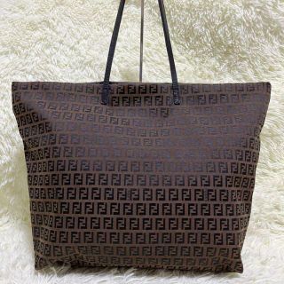 FENDI - 極美品✨フェンディ トートバッグ キャンバス ズッキーノ