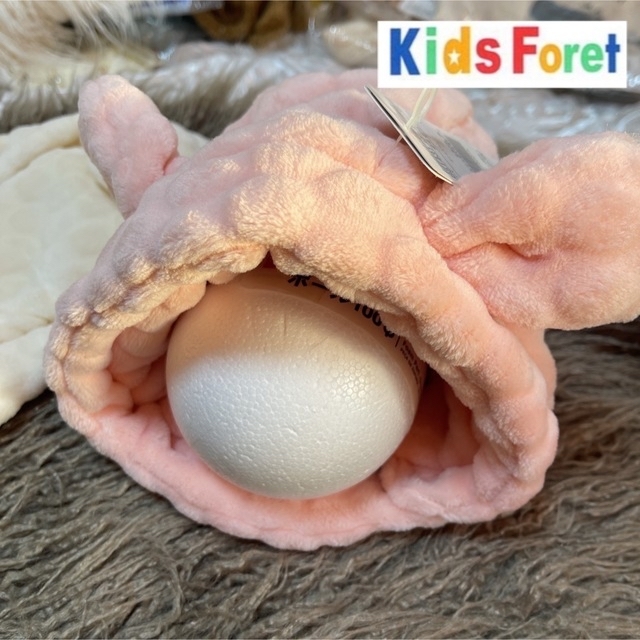 KIDS FORET(キッズフォーレ)のP❤︎‬ロバさん♥ふわふわモコモコ帽子♥44cm‪‪❤︎‬ Kids Foret キッズ/ベビー/マタニティのこども用ファッション小物(帽子)の商品写真