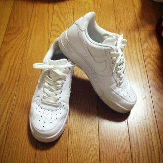 ナイキ(NIKE)のNIKE♡白エアフォース(スニーカー)