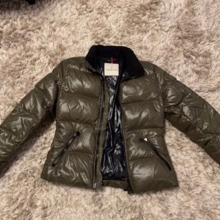 モンクレール(MONCLER)のダウンジャケット　モンクレール　moncler カーキ　緑(ダウンジャケット)