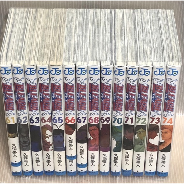 BLEACH ブリーチ 全74巻 全巻セット　送料無料　漫画　コミック　久保帯人