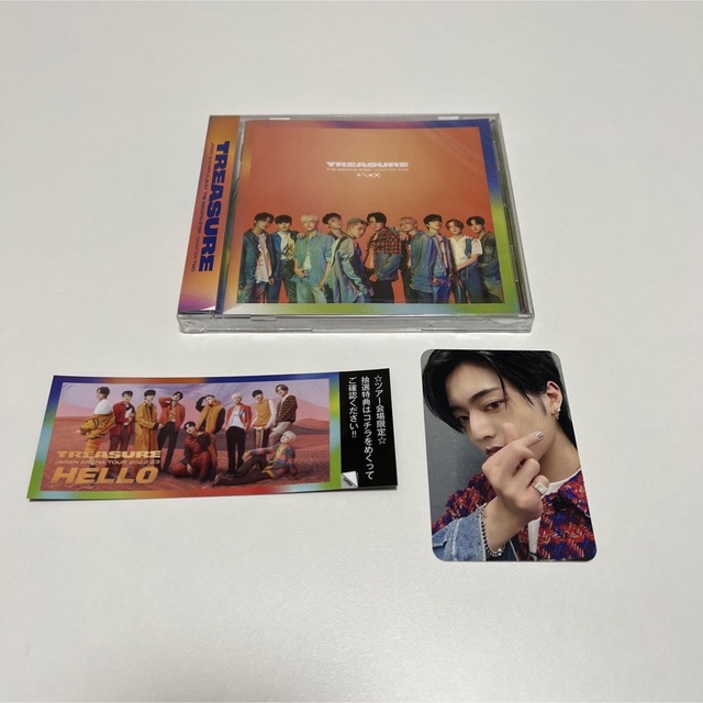 爆売り!】 TREASURE 日本 アルバム CD ハルト C トレカ ステッカー