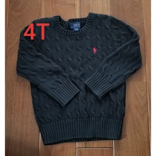 ポロラルフローレン(POLO RALPH LAUREN)の【maaa様専用】4T ケーブルニット　セーター(ニット)