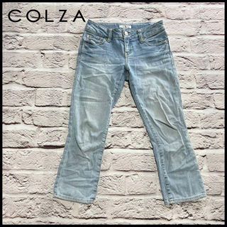 コルザ(COLZA)のCOLZA　コルザ　ジーンズ　ジーパン　デニム　ストレート　ダメージ【SS】(デニム/ジーンズ)