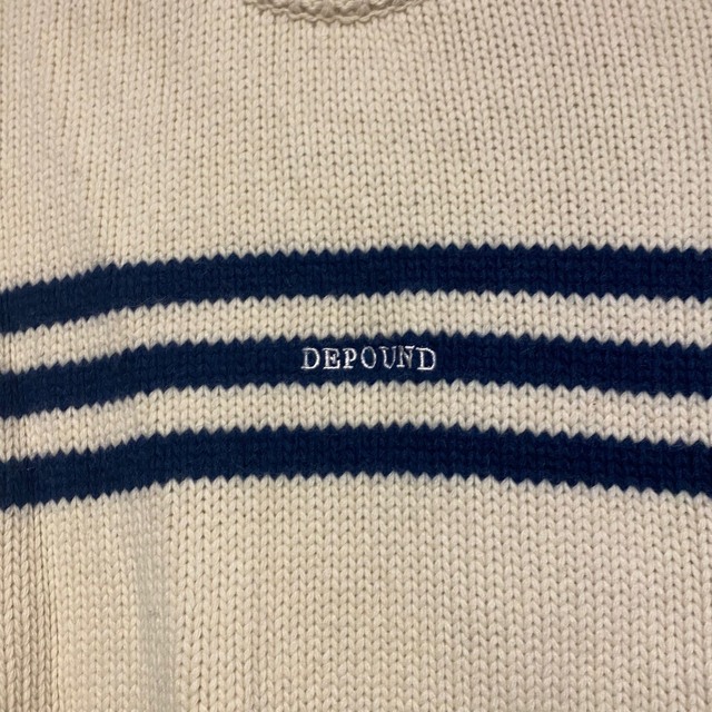 depound cable rib line pullover レディースのトップス(ニット/セーター)の商品写真