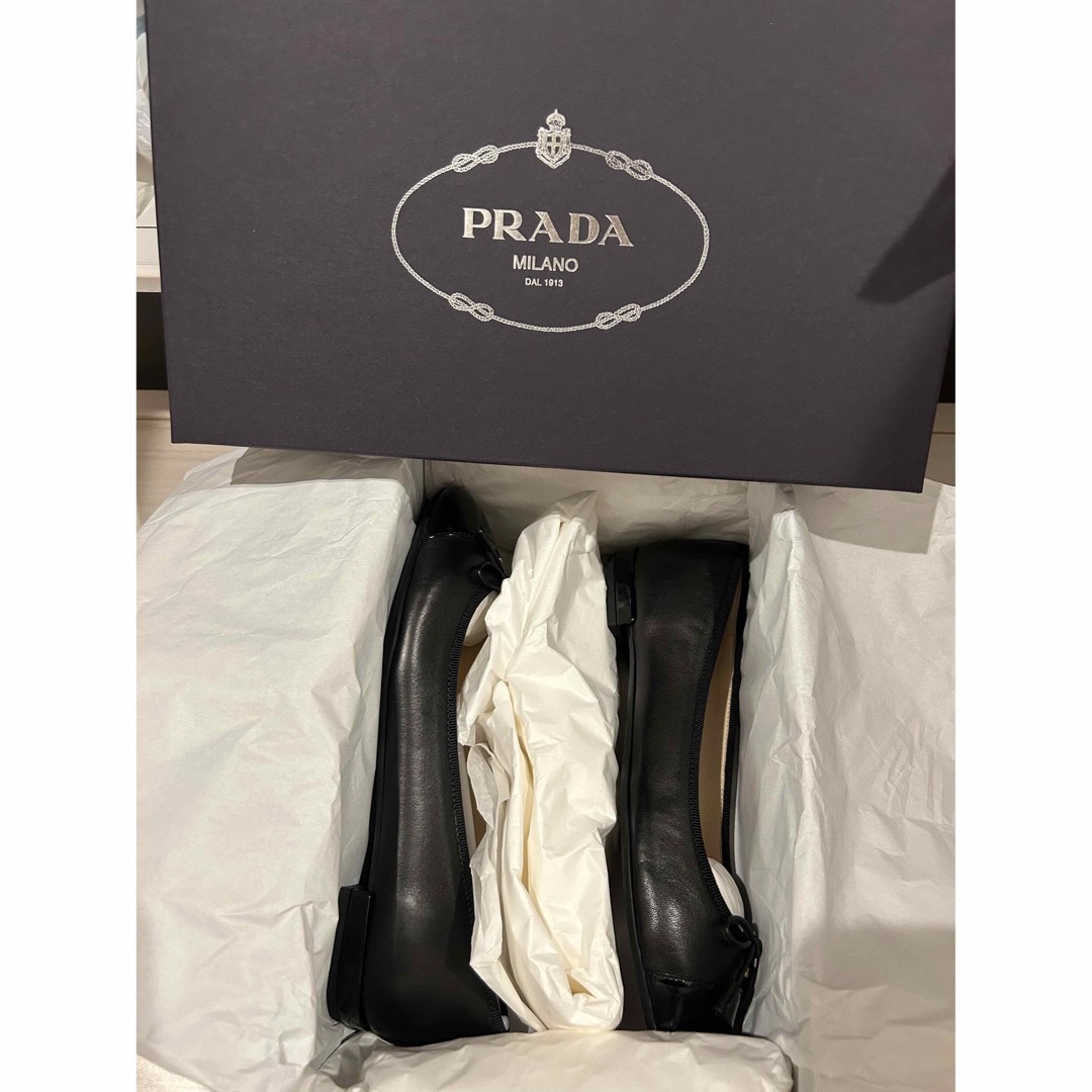 PRADA(プラダ)のPRADA バレエシューズ　新品未使用 レディースの靴/シューズ(バレエシューズ)の商品写真