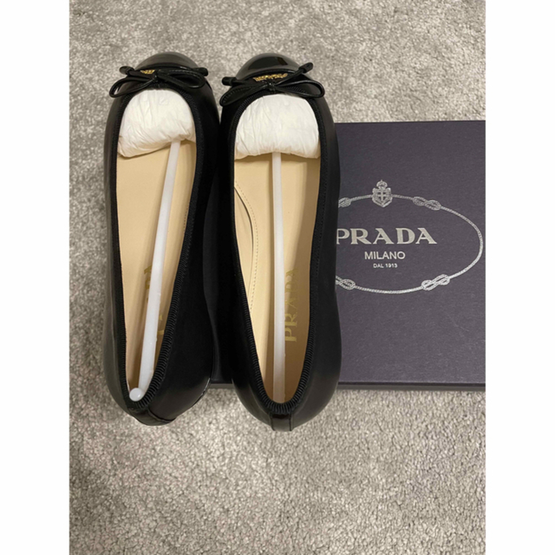 未使用に近い!　PRADA　バレエシューズ