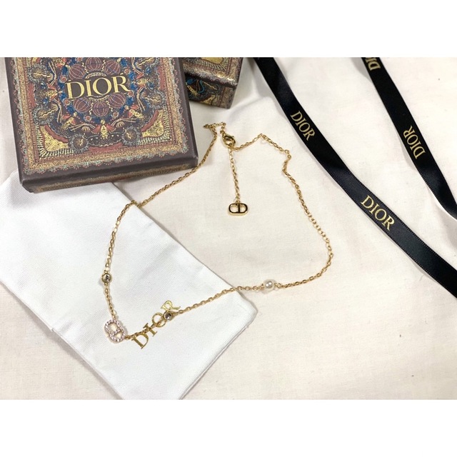 訳ありセール 格安) CLAIR Dior - Dior Christian D ネックレス LUNE