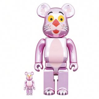 メディコムトイ(MEDICOM TOY)のBE@RBRICK PINK PANTHER CHROME Ver.(その他)