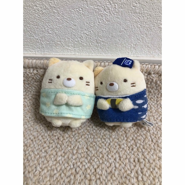 すみっコぐらし 手のりぬいぐるみ ねこ はま寿司 エンタメ/ホビーのおもちゃ/ぬいぐるみ(キャラクターグッズ)の商品写真