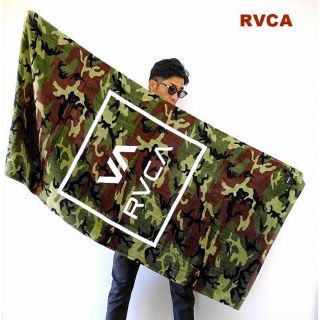 ルーカ(RVCA)のRVCA バスタオル ルーカ ルカ  ビーチタオル 大判 サーフタオル カモ(サーフィン)