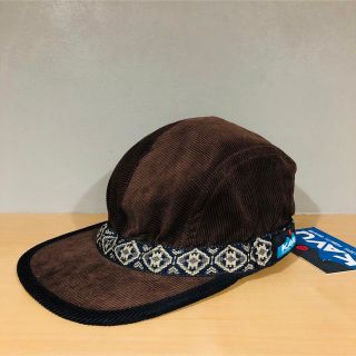 カブー(KAVU)の新品　KAVU カブー　コードストラップキャップ　コーデュロイ　キャンプ　帽子(キャップ)