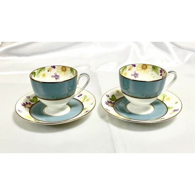 ◆希少◆　NARUMI　BONE　CHINA　カップ＆ソーサー　二客セット　新品