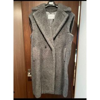 Max Mara - お取り置き 新品未使用 max mara テディベアジレ グレー ...