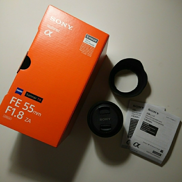 SEL55F18Z Sonnar T* FE 55mm F1.8 ZA 美品