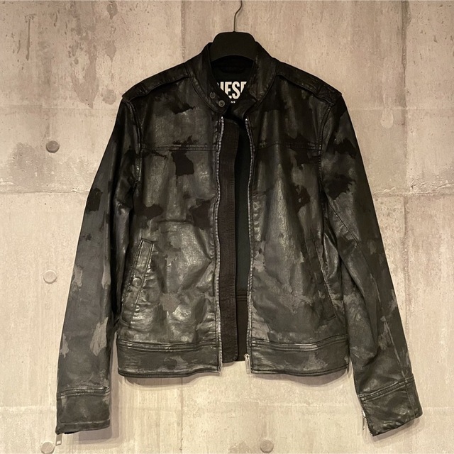 DIESEL(ディーゼル)のDIESEL レザージャケット メンズのジャケット/アウター(レザージャケット)の商品写真