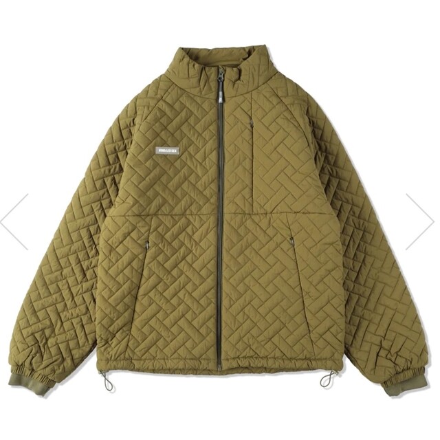 フラワーB ブルーグレイ WINDANDSEA S_E_A NYLON FIELD JACKET Lサイズ