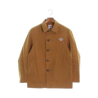 ダントン(DANTON)のDANTON ダントン カバーオール 38(S位) 黄 【古着】【中古】(カバーオール)