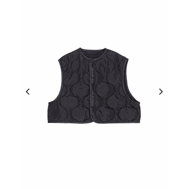 HYKE - HYKE QUILTED CROPPED VEST ブラックの通販 by ペコ|ハイク