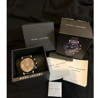 マークジェイコブス(MARC JACOBS)の※値下げ　Marc jacob hybridスマートウォッチ腕時計　黒(ラバーベルト)