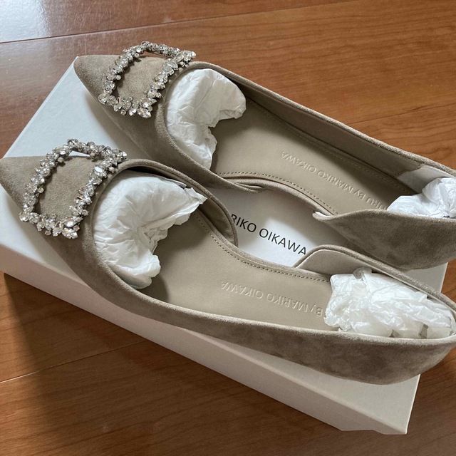 Sale! ツルバイマリコオイカワ フラット シューズ 新品 Constance