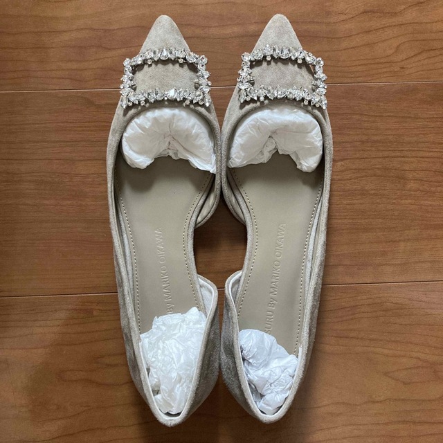 Sale! ツルバイマリコオイカワ フラット シューズ 新品 Constance