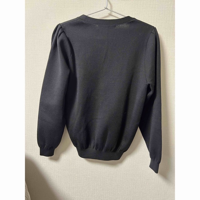 BORDERS at BALCONY(ボーダーズアットバルコニー)のボーダーズ アット バルコニー　WOOLSILK TEAM CARDIGAN レディースのトップス(カーディガン)の商品写真