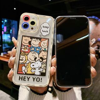 スヌーピー(SNOOPY)のスヌーピー　iPhoneケース　全機種対応(iPhoneケース)